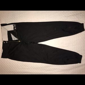 black softball pants